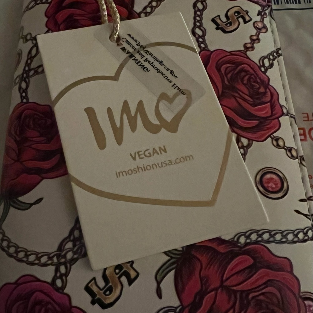 NWT Imoshion Zip around Rose Wallet - Picture 3 of 4